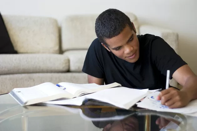 Estudar todo dia é uma forma de aprender um novo idioma 